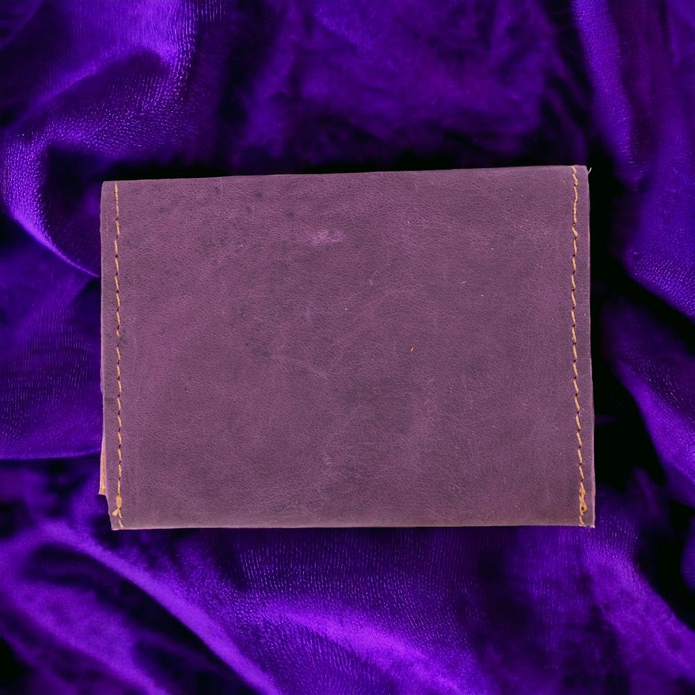 Tesero Hakiki Deri,El Yapımı,İki Renk Kartlık