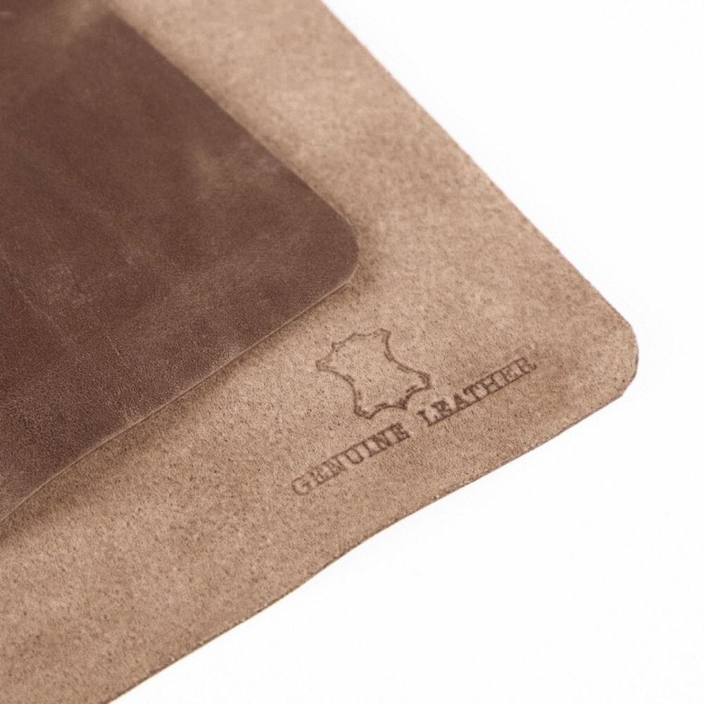 Hakiki Deri, El Yapımı Masa Matı, 80*37cm Meşe