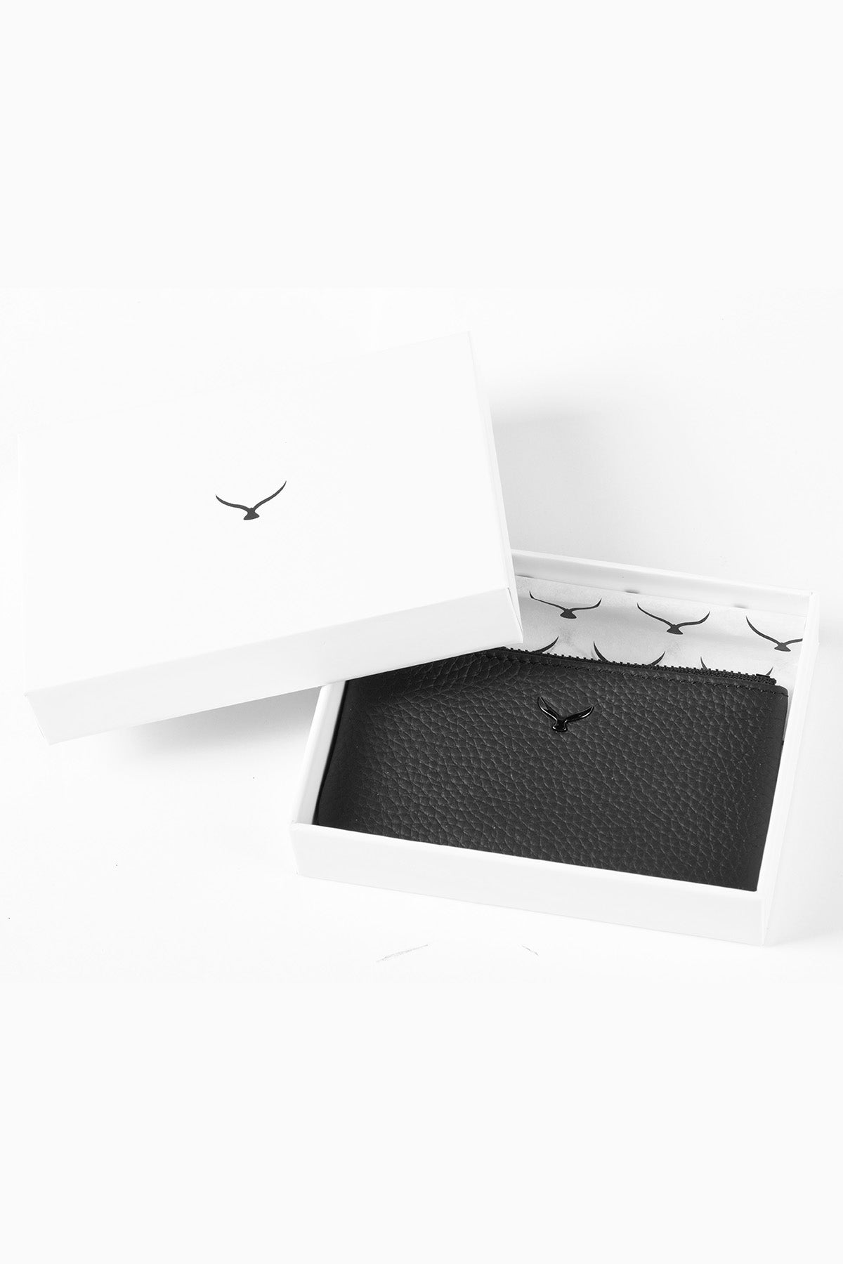 Hakiki Deri, El Yapımı, Bozuk Para Cüzdanı, Gümüş Renk Fermuar, 3002 Siyah