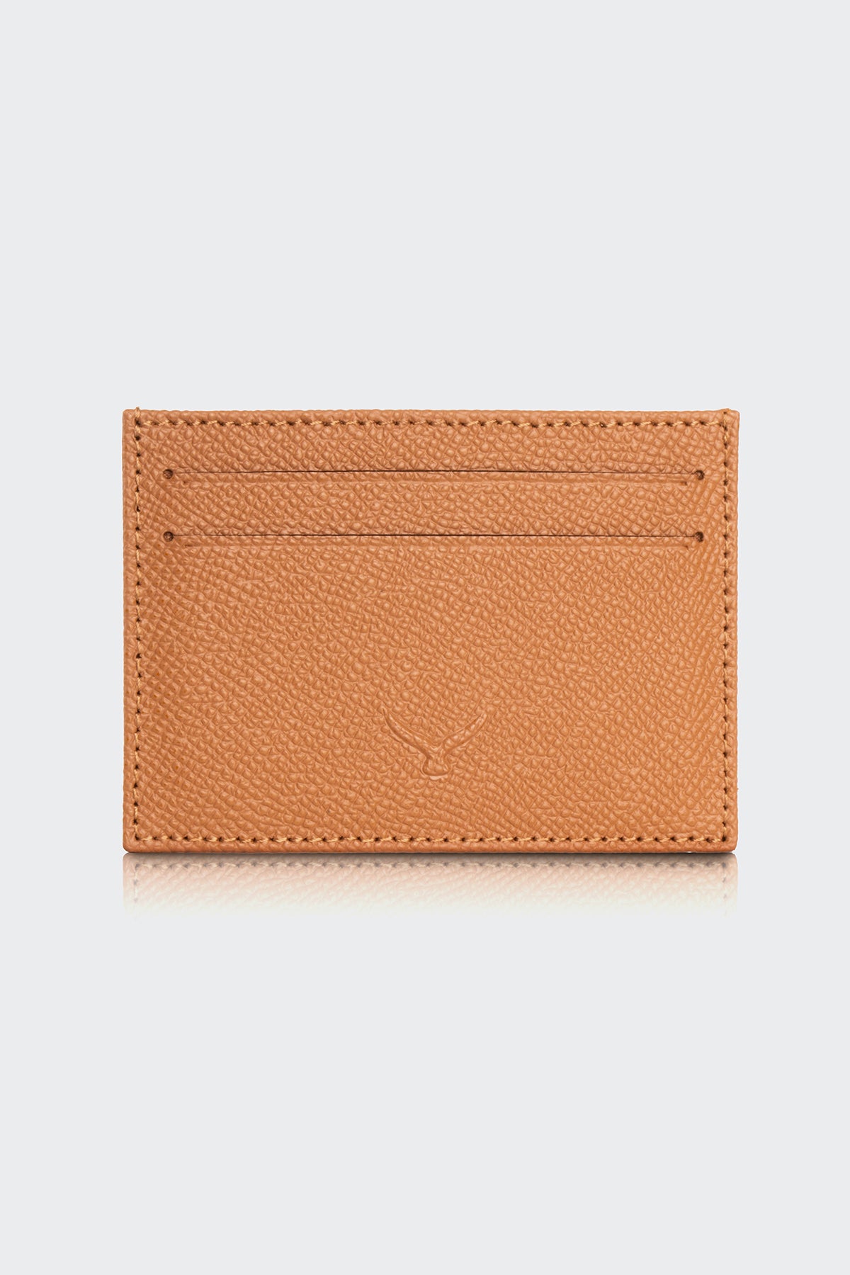 Hakiki Deri, El Yapımı, Erkek Kartlık,4 Kart Yuvalı, 3101 Camel