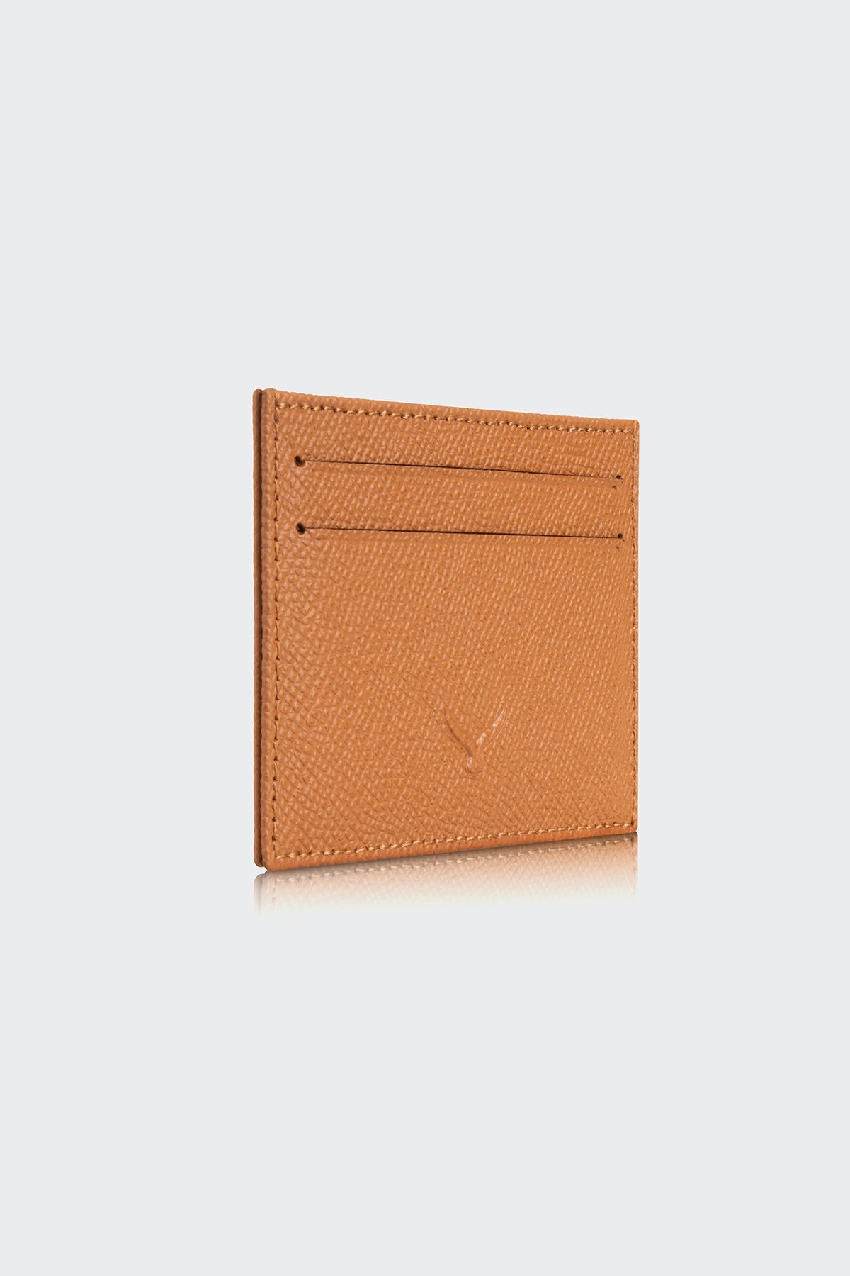 Hakiki Deri, El Yapımı, Erkek Kartlık,4 Kart Yuvalı, 3101 Camel