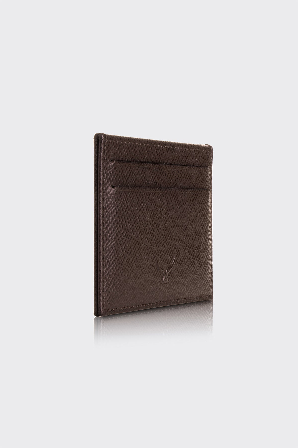 Hakiki Deri, El Yapımı, Erkek Kartlık,4 Kart Yuvalı, 3101 Kahve