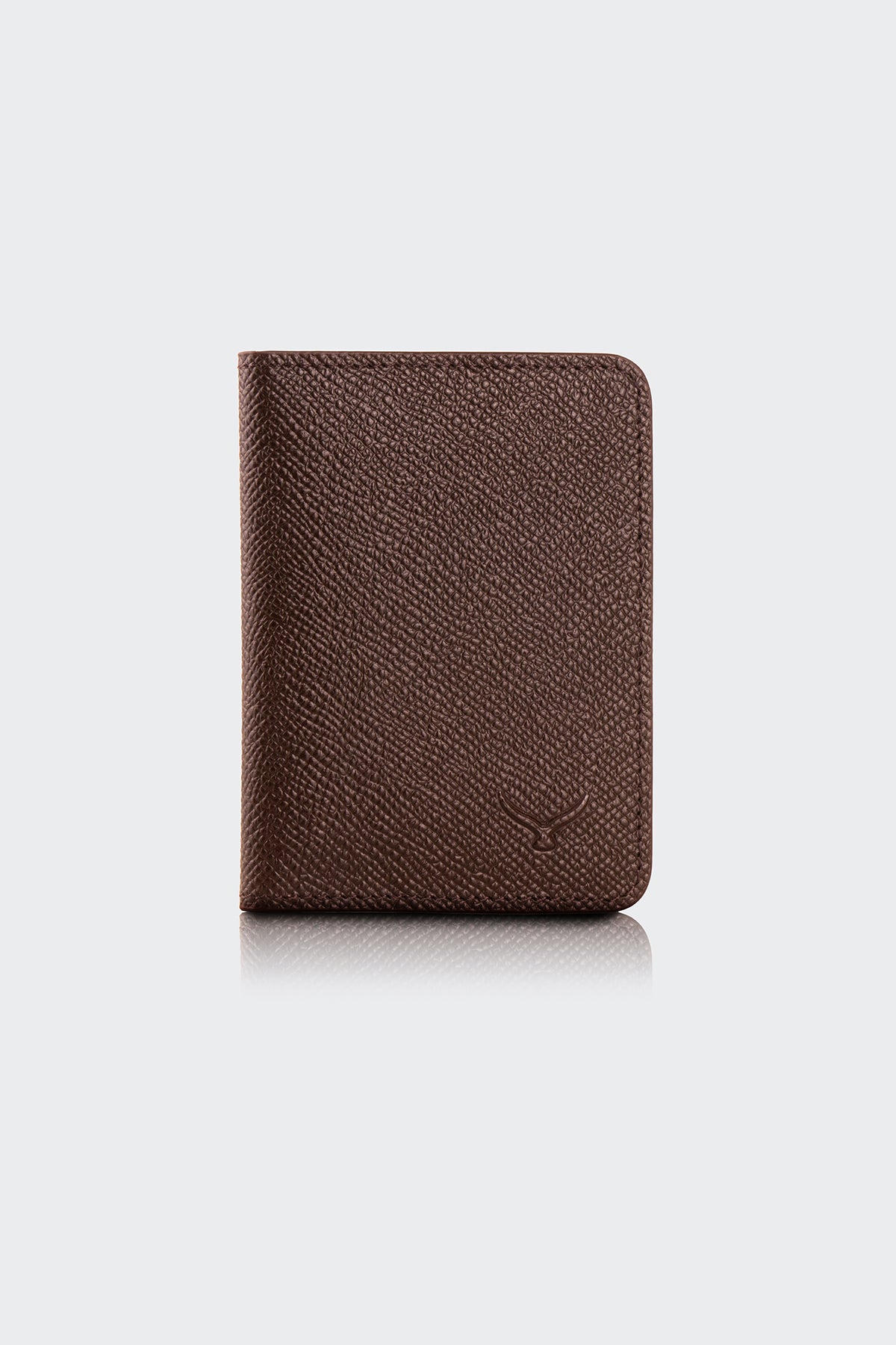 Hakiki Deri, El Yapımı, Erkek Kartlık, 6 Kart Yuvalı, 3106 Kahve