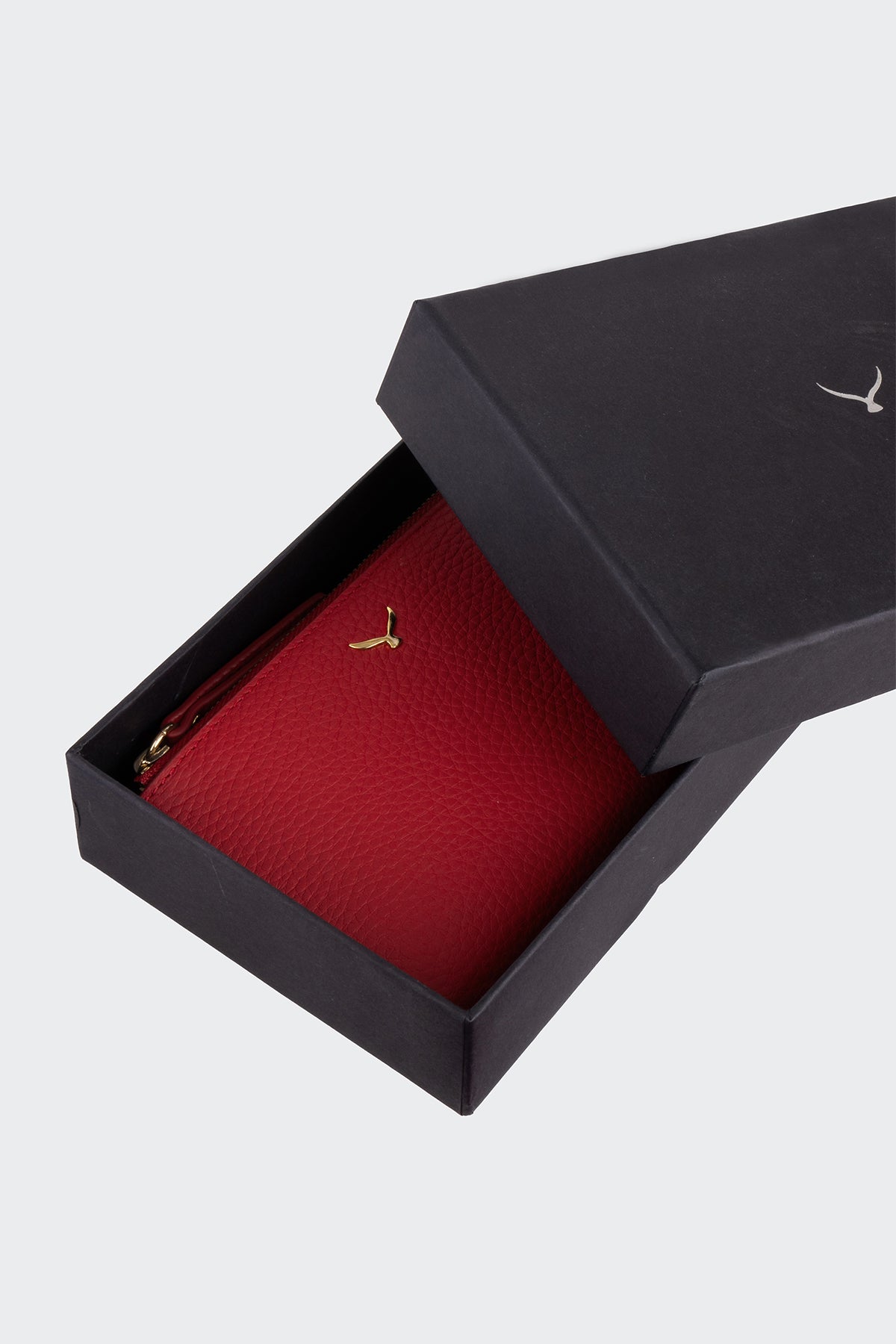 Hakiki Deri, El Yapımı, Kadın Cüzdan, 6 Kart Yuvası, 5107 Kırmızı