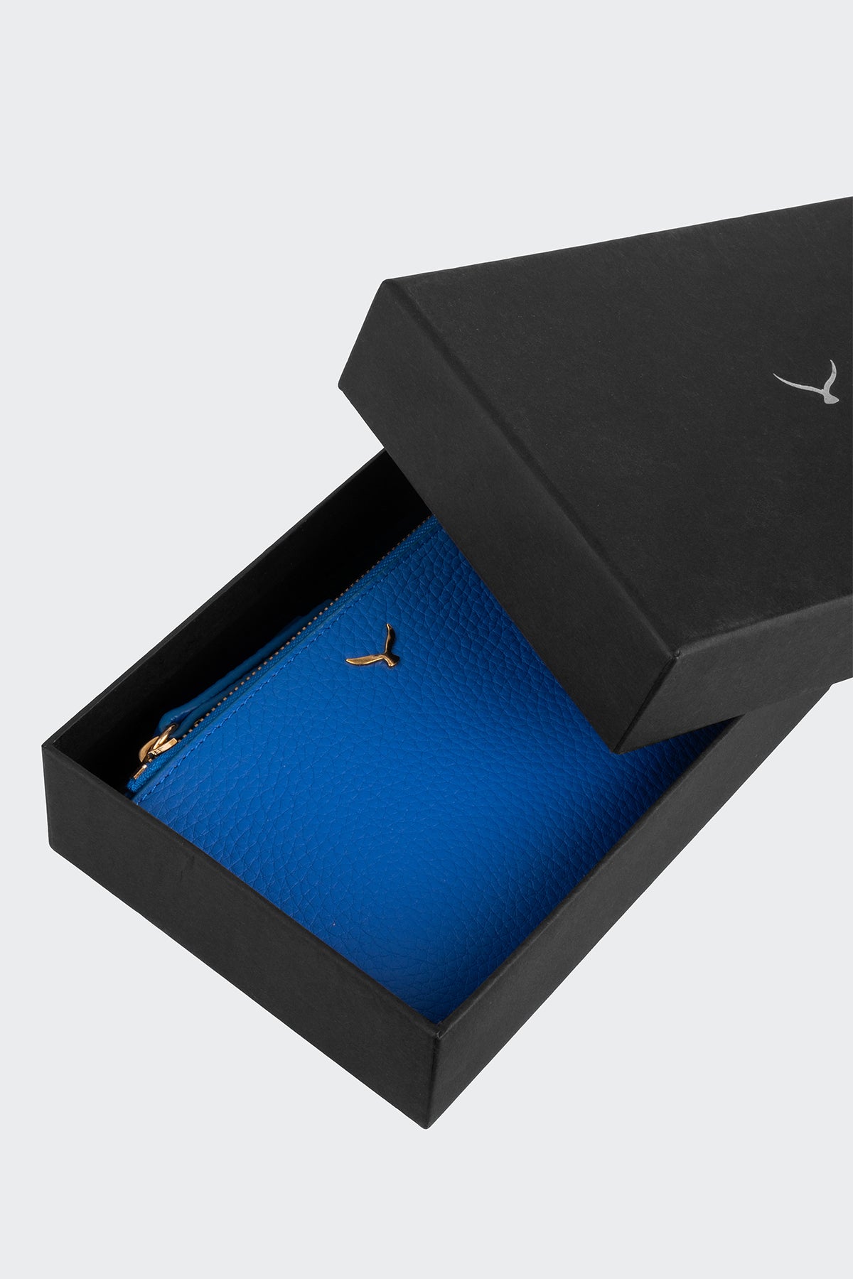 Hakiki Deri, El Yapımı, Kadın Cüzdan, 6 Kart Yuvası, 5107 Mavi