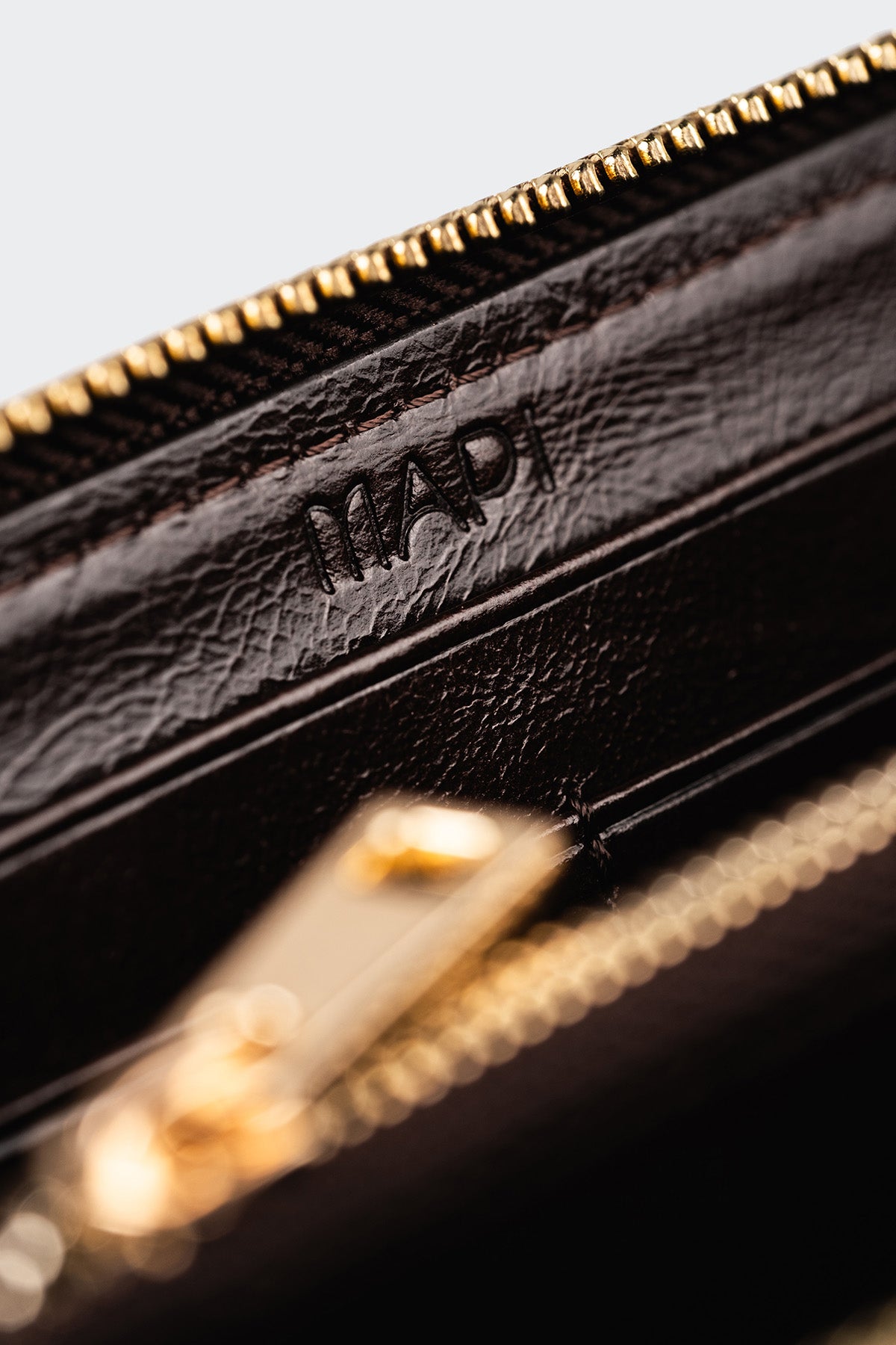 Hakiki Deri, El Yapımı, Kadın Cüzdan, Fermuarlı, 12 Kart Yuvalı, 5111 Kahverengi