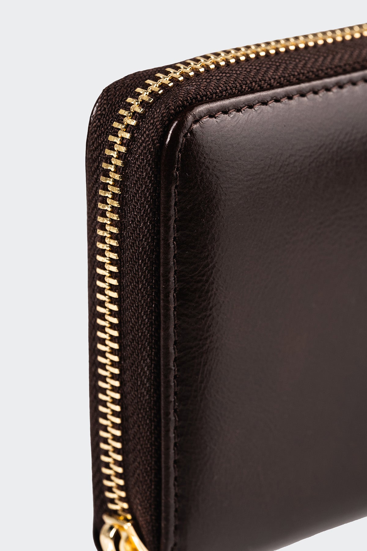 Hakiki Deri, El Yapımı, Kadın Cüzdan, Fermuarlı, 12 Kart Yuvalı, 5111 Kahverengi