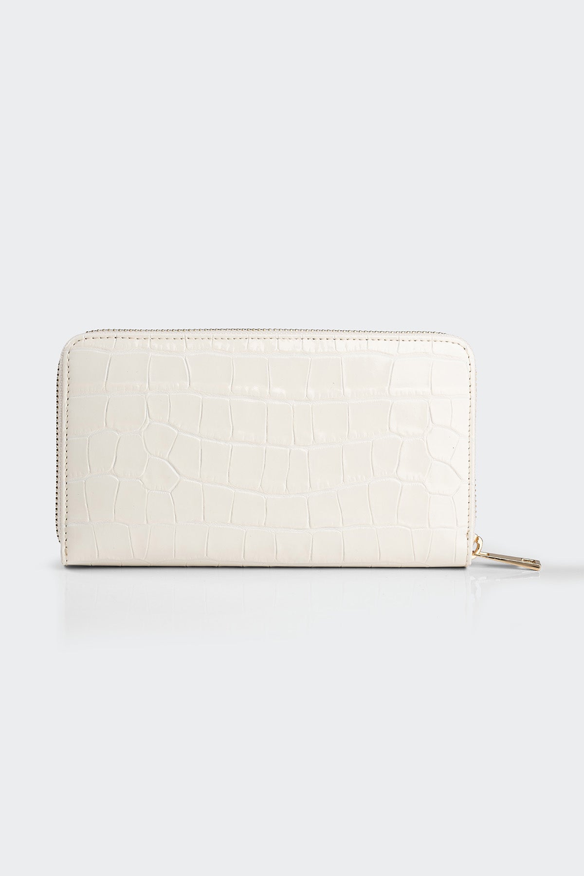 Hakiki Deri, El Yapımı, Kadın Cüzdan, Fermuarlı, 12 Kart Yuvası, 5110 Bej