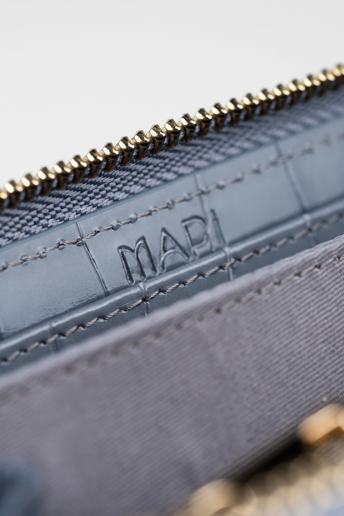 Hakiki Deri, El Yapımı, Kadın Cüzdan, Fermuarlı, 12 Kart Yuvası, 5110 Mavi