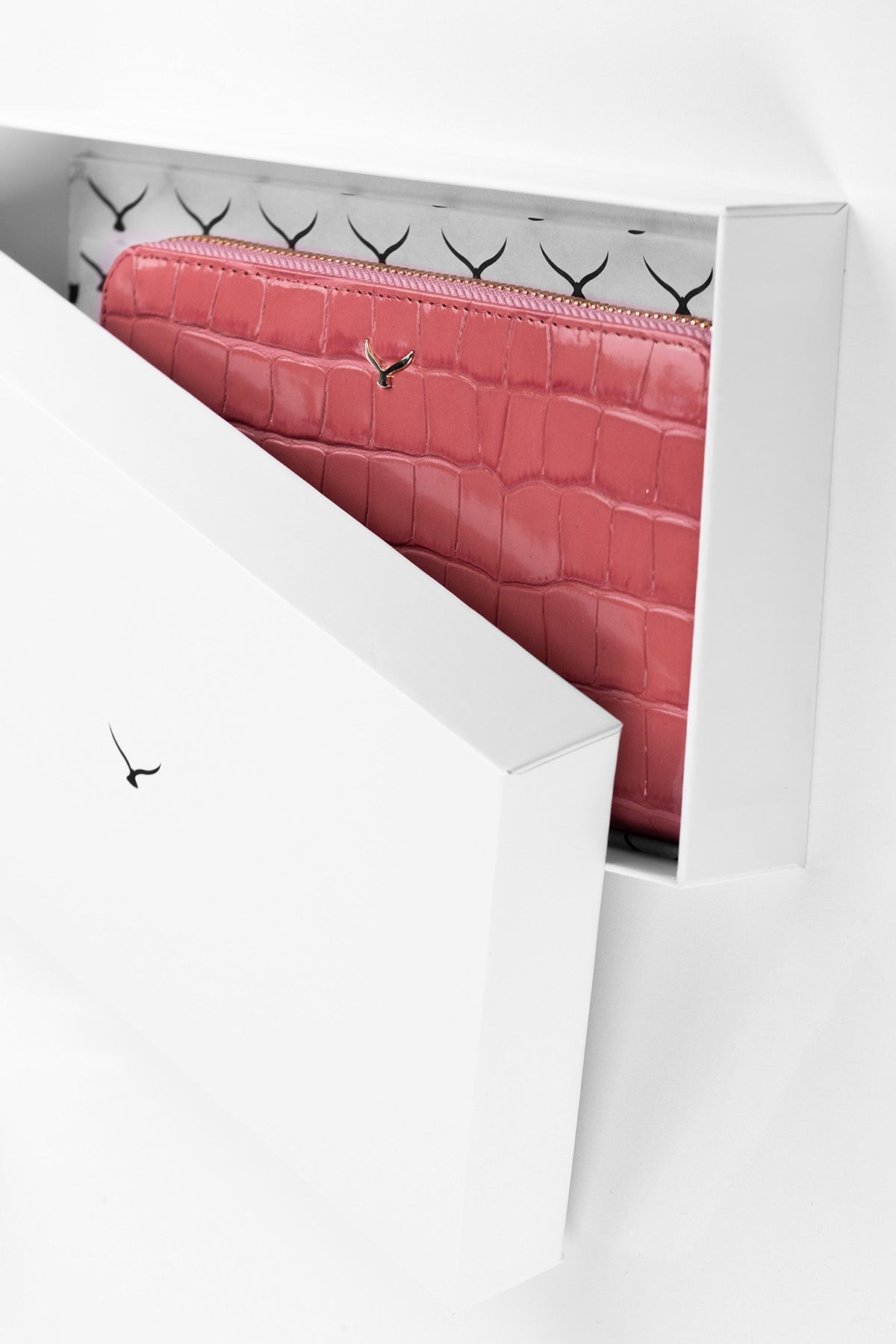 Hakiki Deri, El Yapımı, Kadın Cüzdan, Fermuarlı, 12 Kart Yuvası, 5110 Pembe