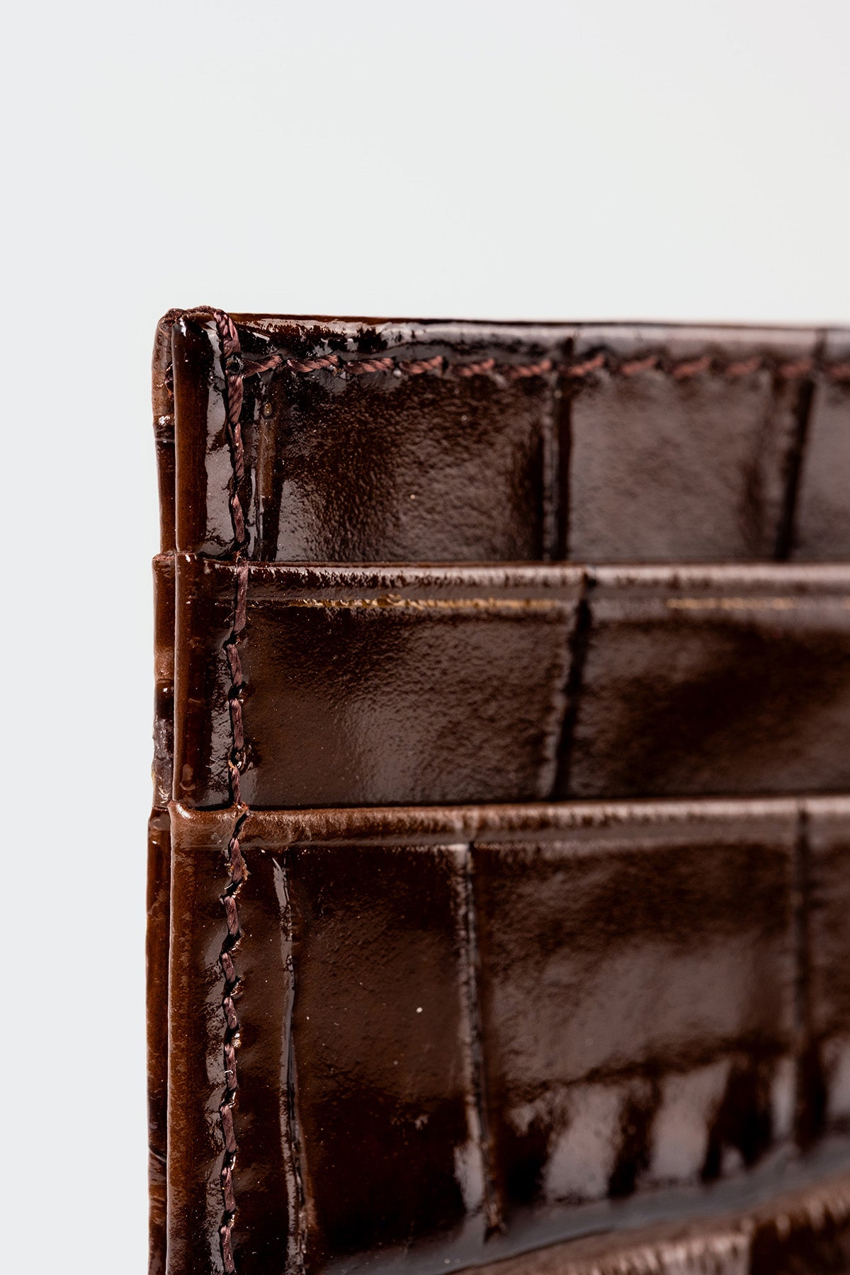 Hakiki Deri, El Yapımı, Kadın Kartlık, 4 Kart Yuvalı, 5503 Kahve