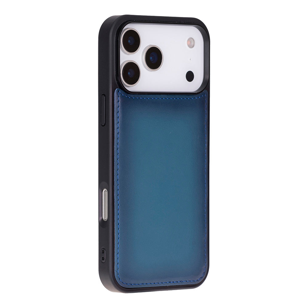 iPhone 18 Pro / 17 Pro Uyumlu Mag-Safe Hakiki Deri Cüzdan Kılıf ,Cüzdan Taşımaya Son, Kredi Kart Yuvalı, RFID Güvenlik