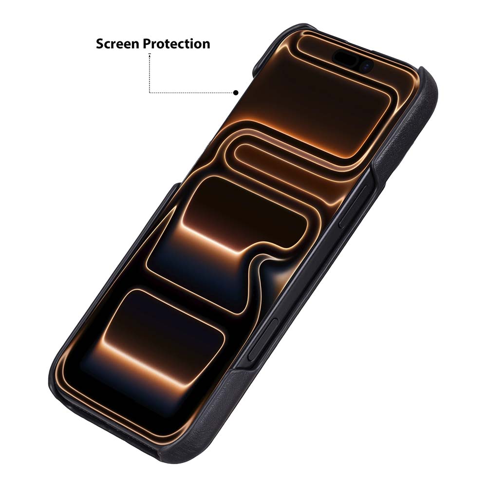 iPhone 18 Pro Max Uyumlu Hakiki Deri Mag-Safe Kılıf , Köşe Koruma Darbe Emici, Premium Telefon Kılıfı