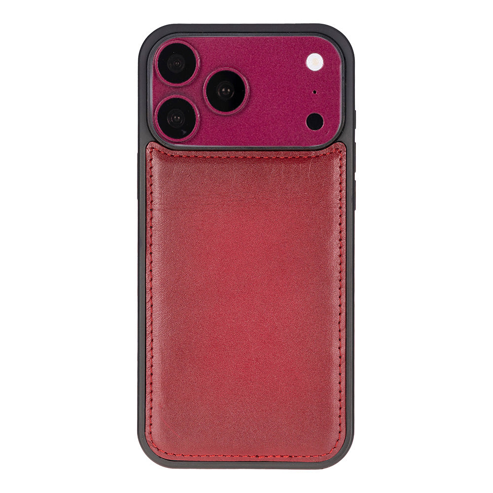 iPhone 18 ProMax / 17 Pro Max Uyumlu Mag-Safe Hakiki Deri Cüzdan Kılıf ,Cüzdan Taşımaya Son, Kredi Kart Yuvalı, RFID Güvenlik
