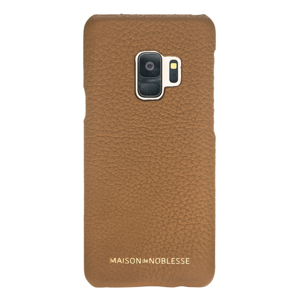 Samsung Galaxy S9 Uyumlu Deri Arka Kapak MN-UJ ERC7 Taba