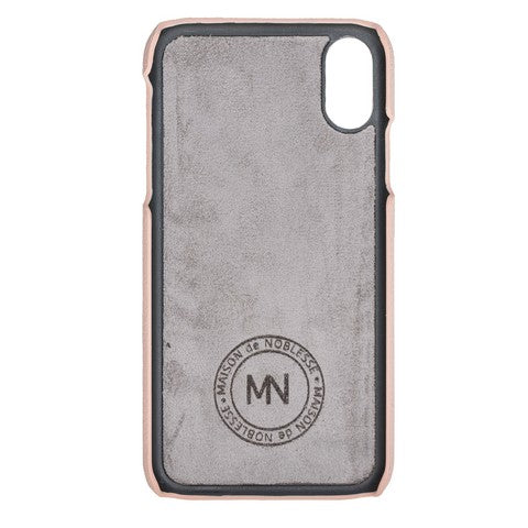 Apple iPhone XR Uyumlu Deri Arka Kapak MN-UJ ERC5 Pembe