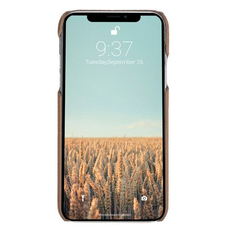 Apple iPhone XR Uyumlu Deri Arka Kapak MN-UJ ERC7 Taba