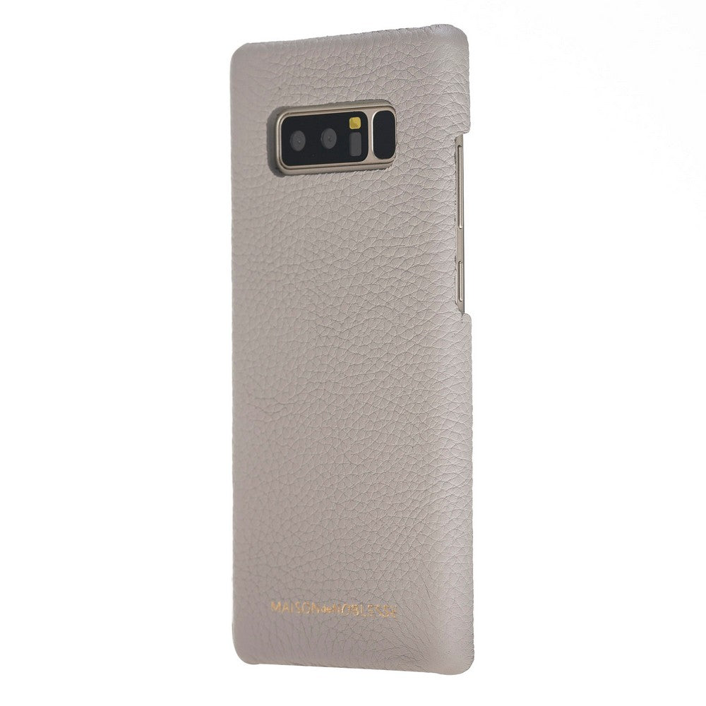 Samsung Galaxy Note 8 Uyumlu Deri Arka Kapak MN-UJ ERC3 bej