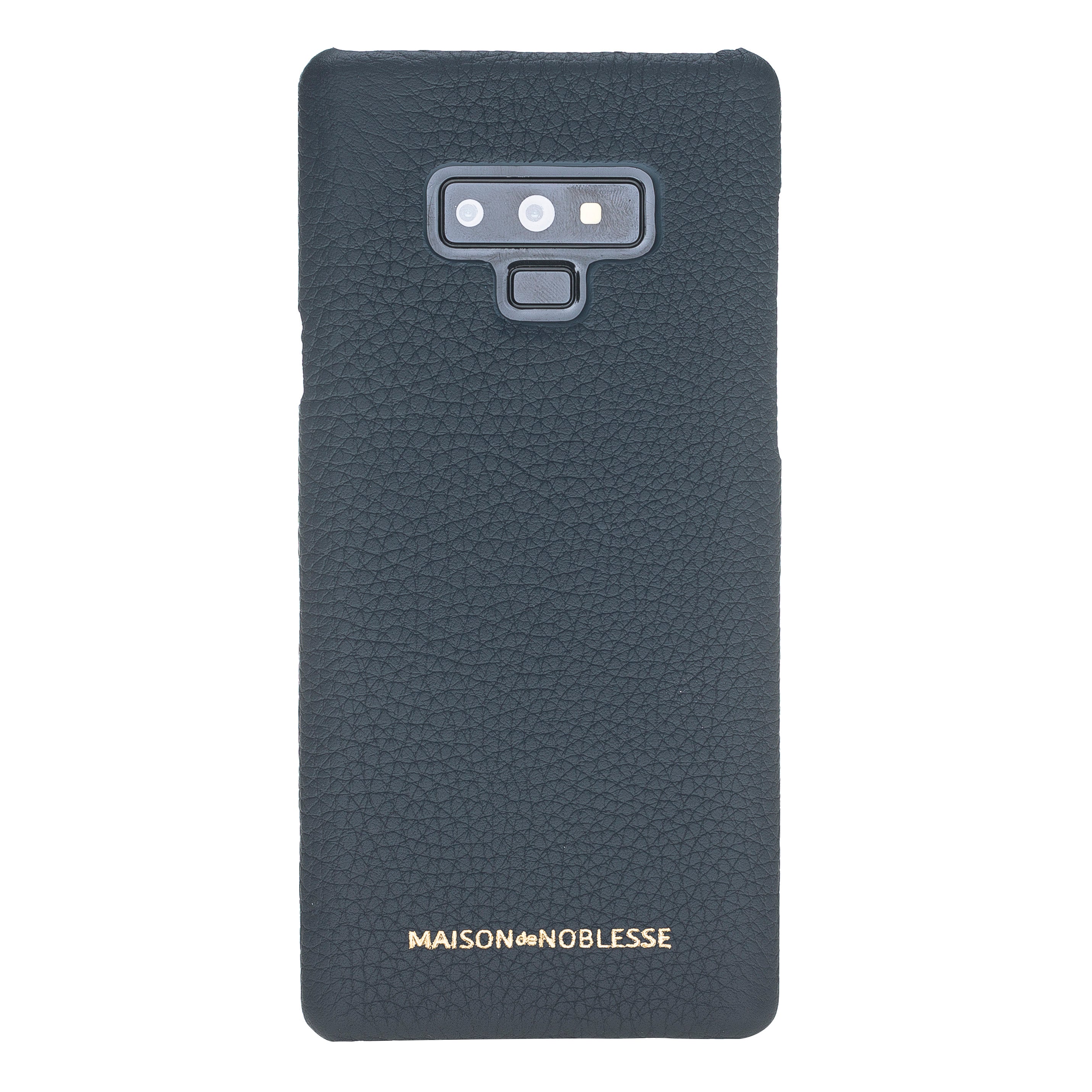 Samsung Galaxy Note 9 Uyumlu Deri Arka Kapak MN-UJ ERC6 Lacivert