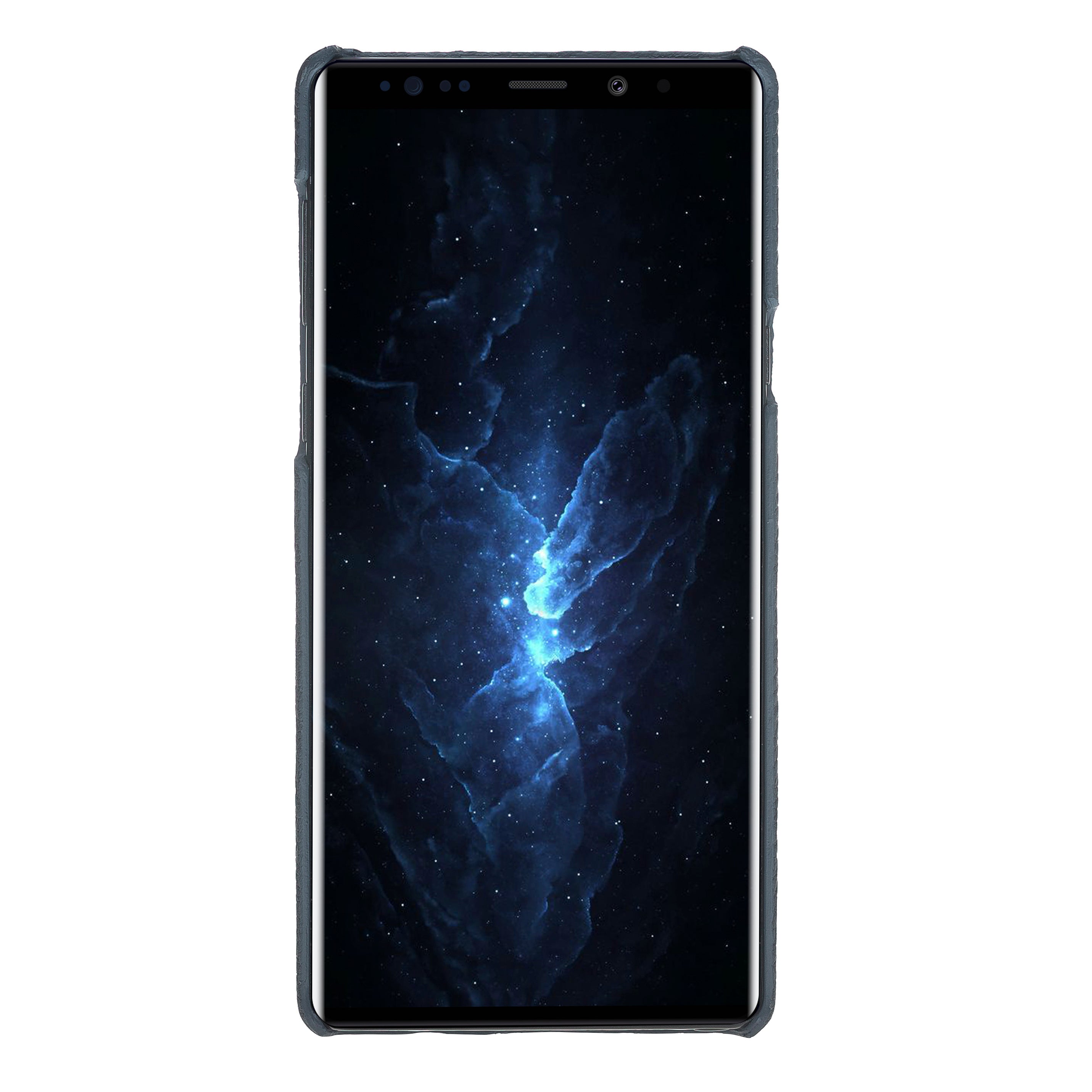 Samsung Galaxy Note 9 Uyumlu Deri Arka Kapak MN-UJ ERC6 Lacivert