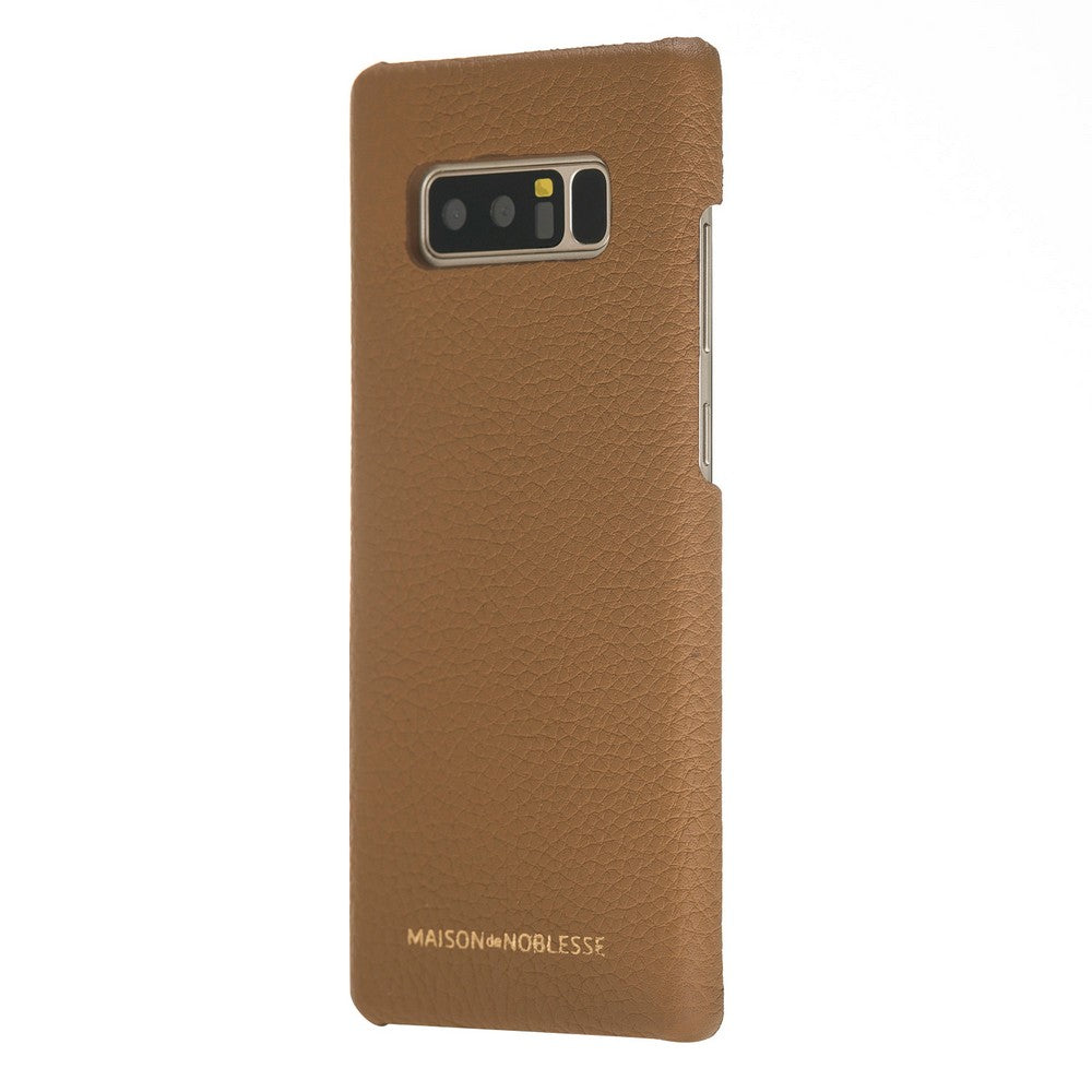 Samsung Galaxy Note 8 Uyumlu Deri Arka Kapak MN-UJ ERC7 Taba