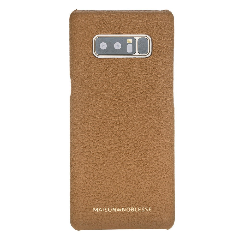 Samsung Galaxy Note 8 Uyumlu Deri Arka Kapak MN-UJ ERC7 Taba