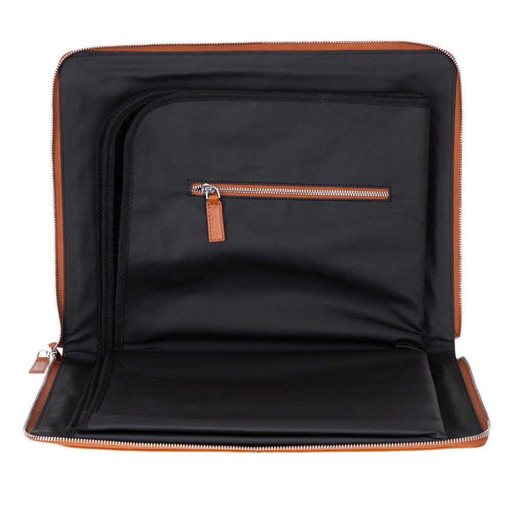 MIRAJ – Deri Kılıflı Taşınabilir Lüks Seccade - Tan Rengi Deri