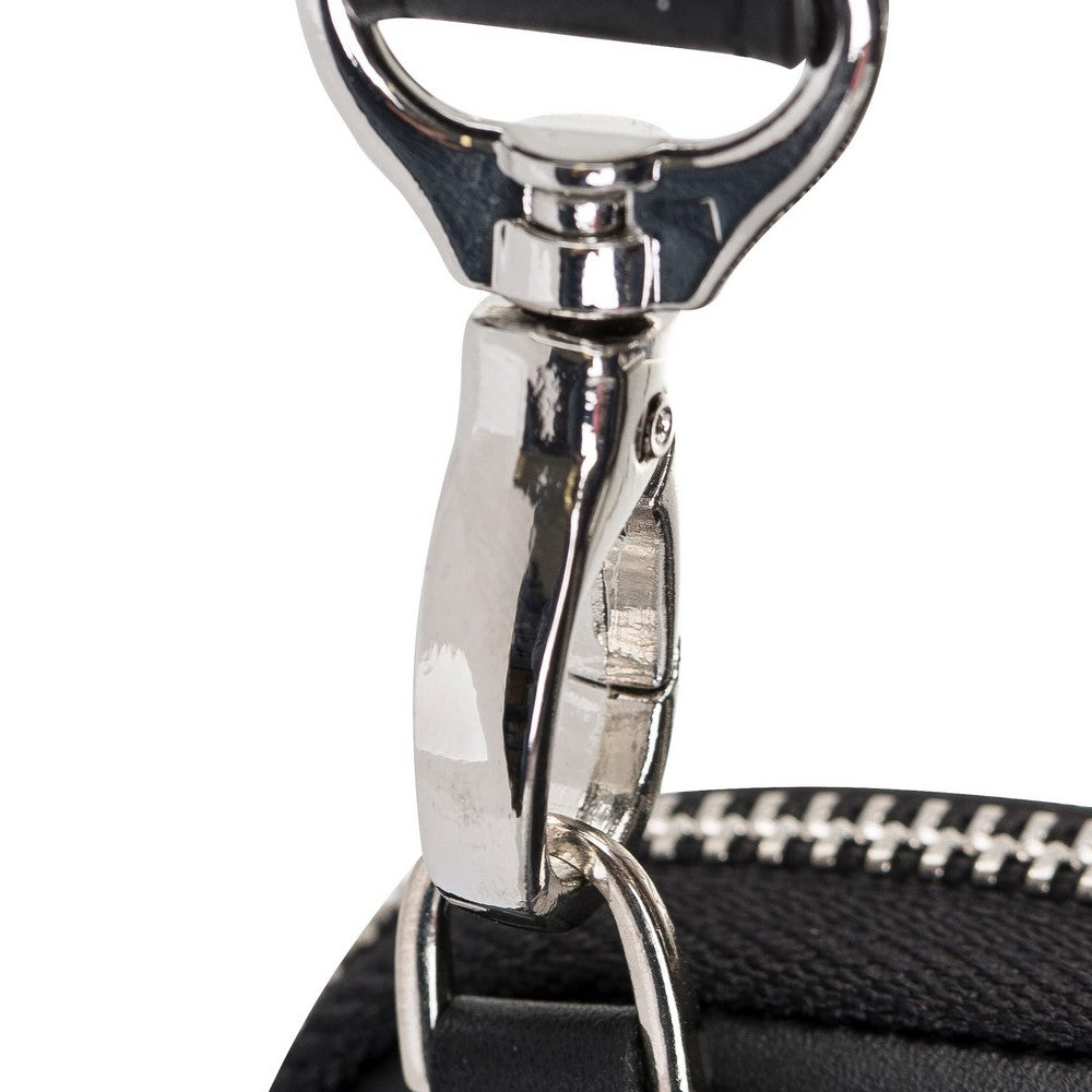 Nino Hakiki Deri, El Yapımı Erkek Çantası, Rustik Siyah