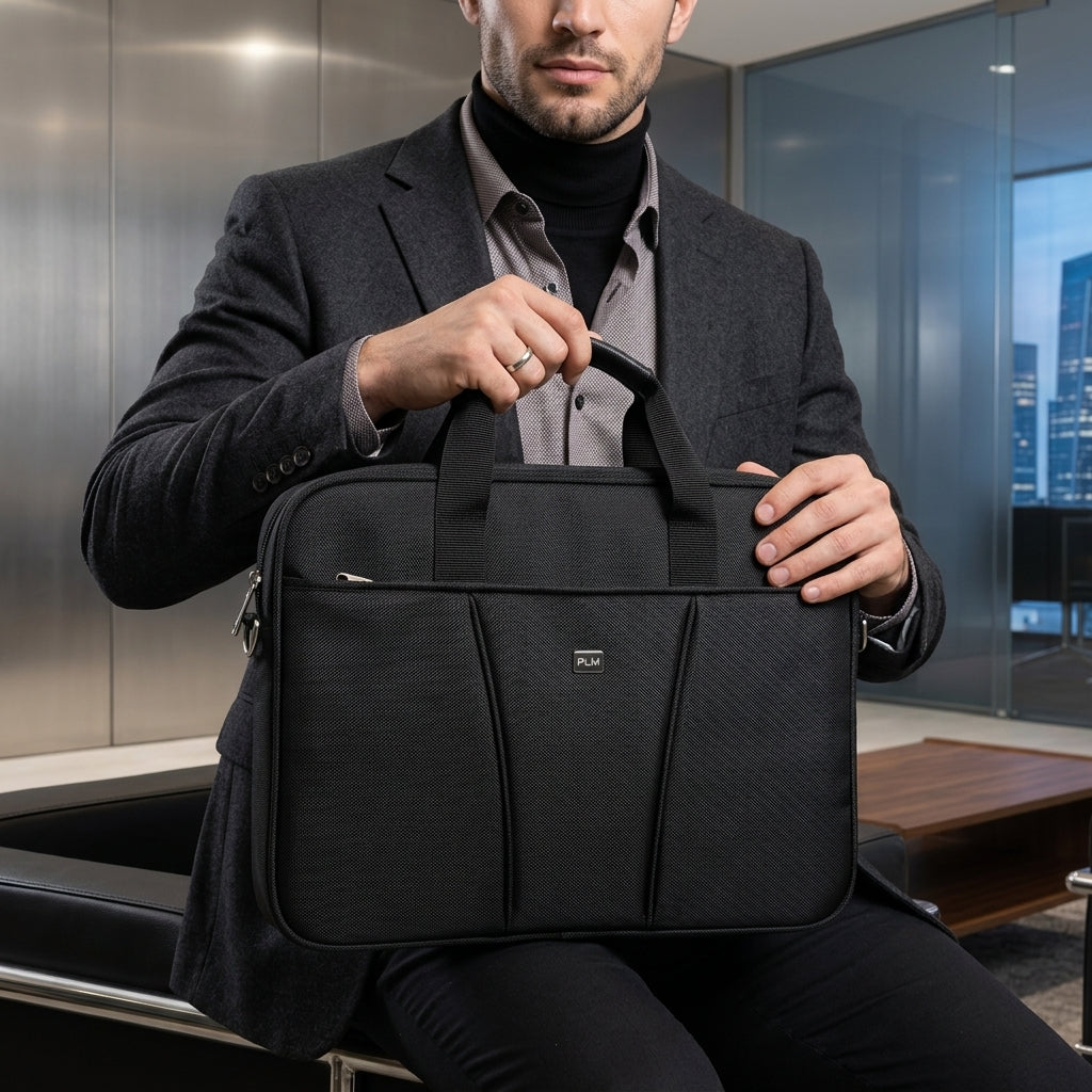 Plm Orion 17 inç Laptop Çantası Siyah