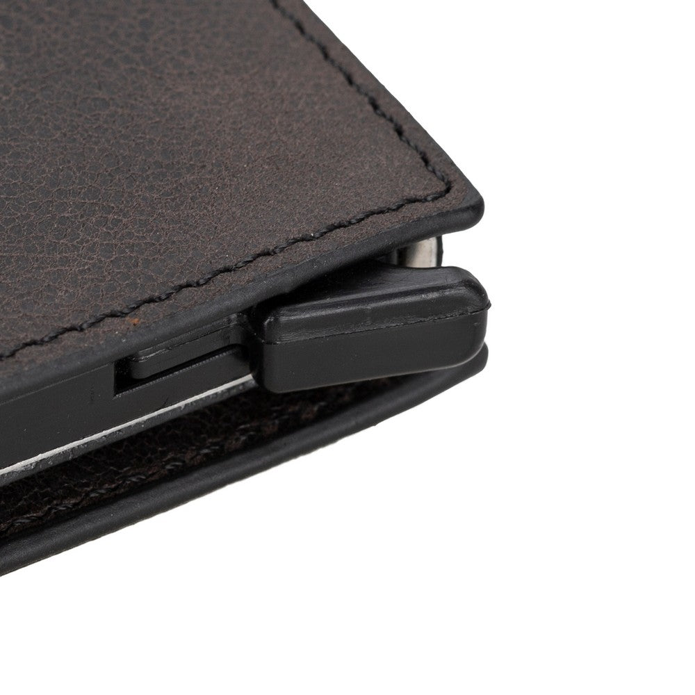 Palertag Apple AirTag Yuvalı, Hakiki Deri, El Yapımı, Pop-Up Cüzdan, TN1