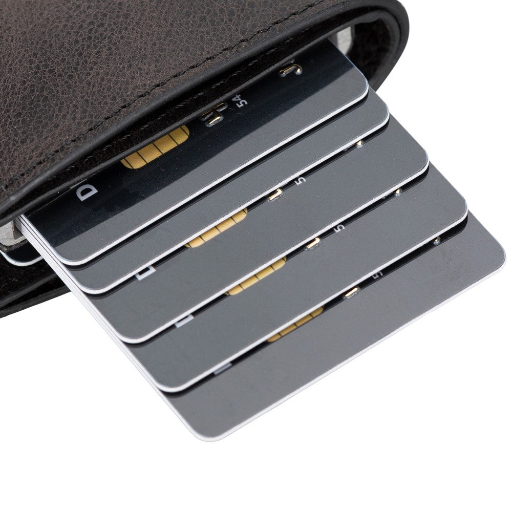 Palertag Apple AirTag Yuvalı, Hakiki Deri, El Yapımı, Pop-Up Cüzdan, TN1