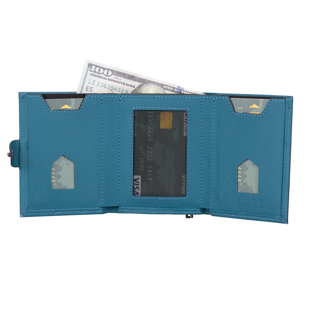 Mari Hakiki Deri, El Yapımı Cüzdan, Gölgeli Mavi