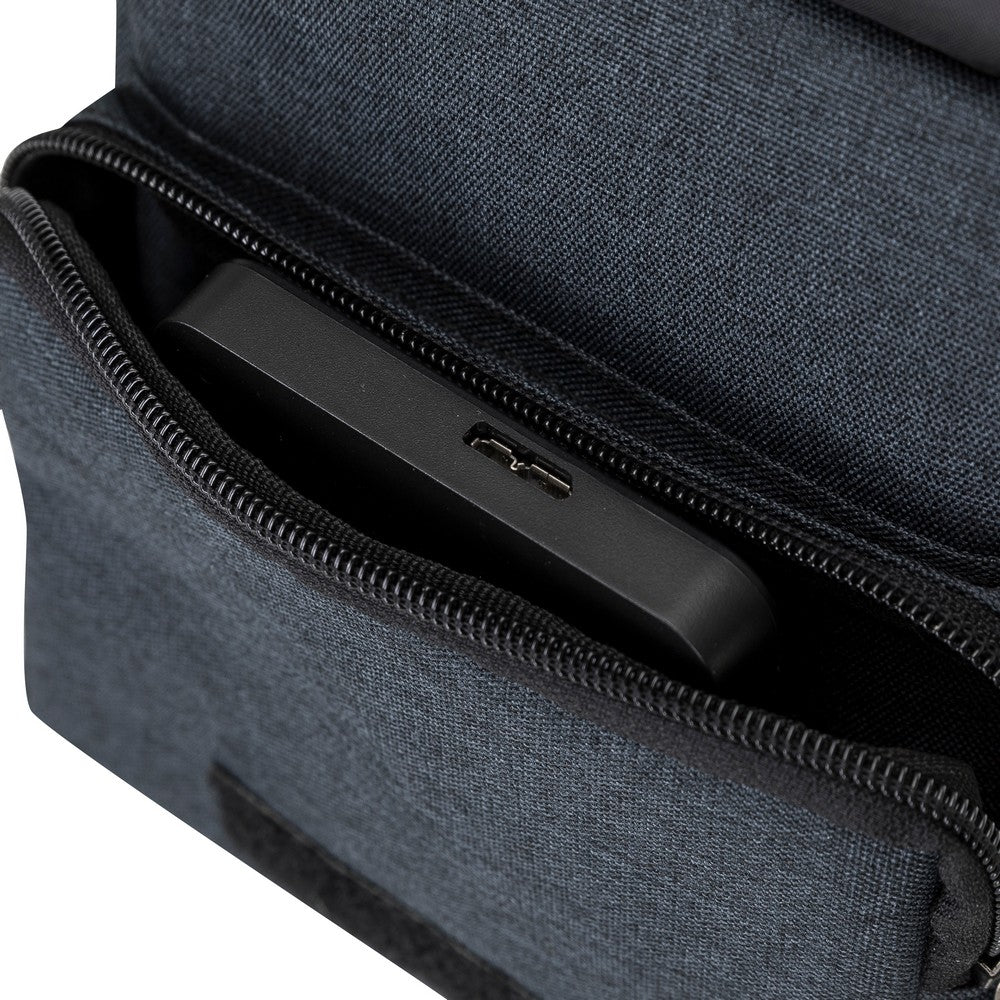 Hessen Kumaş Erkek El Çantası Antrasit