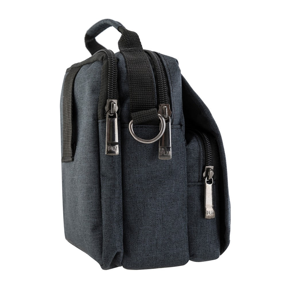 Hessen Kumaş Erkek El Çantası Antrasit