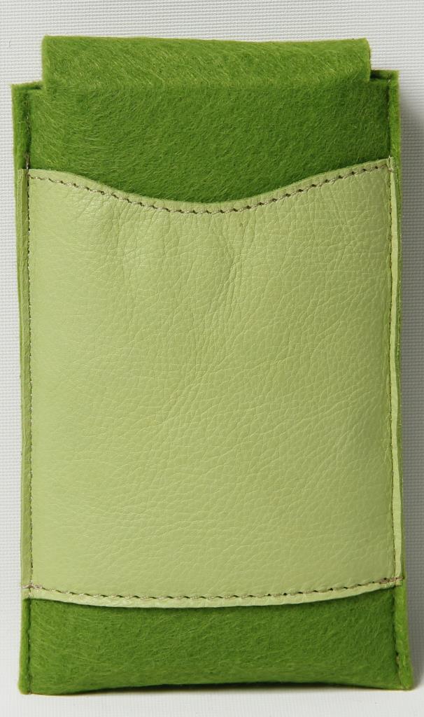 Keçe Kumaş, Powerbank Harddisk Koruyucu Çanta Yeşil