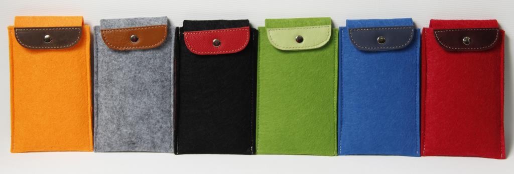 Keçe Kumaş, Powerbank Harddisk Koruyucu Çanta Yeşil