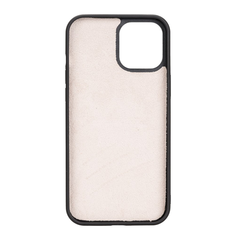 Apple iPhone 12 Pro Max uyumlu, Hakiki Deri, El Yapımı, Cüzdanlı Kılıf, NU2 Pembe