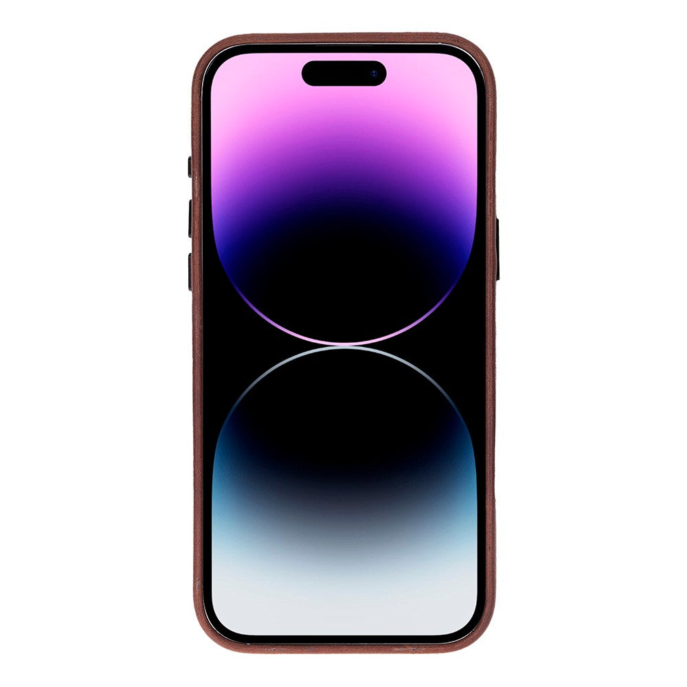 Prestige iPhone 17 Pro Full Grain Hakiki Deri Kılıf, MagSafe Uyumlu, Premium Koruma, El Yapımı