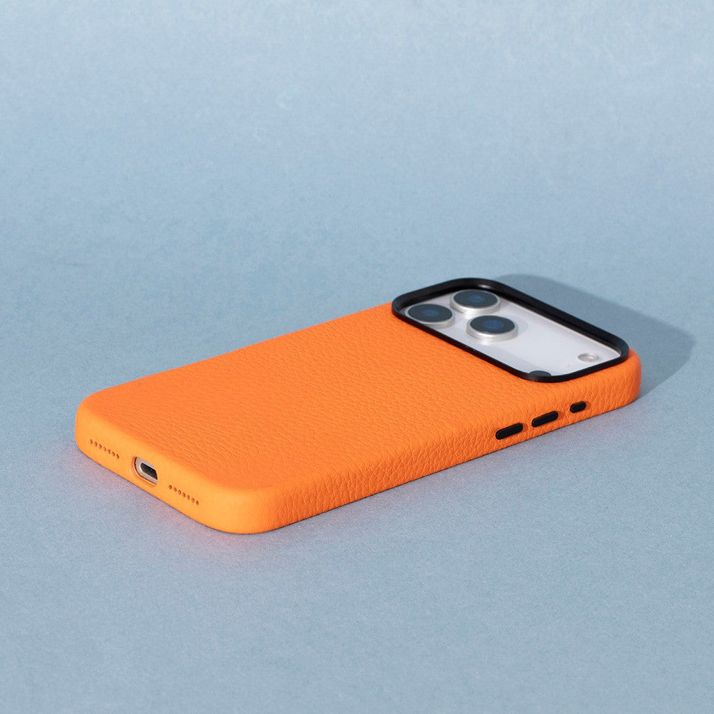 Prestige iPhone 17 Pro Full Grain Hakiki Deri Kılıf, MagSafe Uyumlu, Premium Koruma, El Yapımı