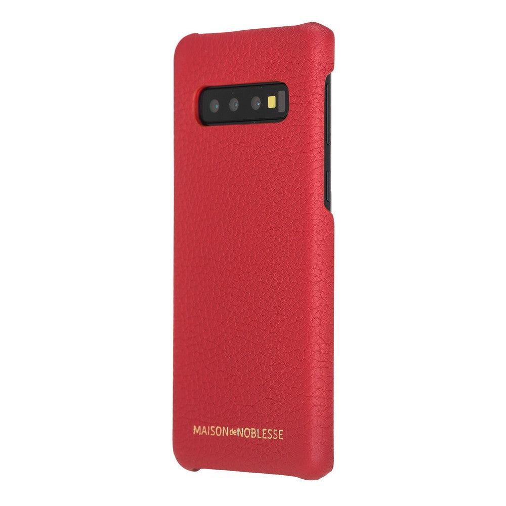 Samsung Galaxy S10 Plus Uyumlu Deri Arka Kapak MN-UJ ERC2