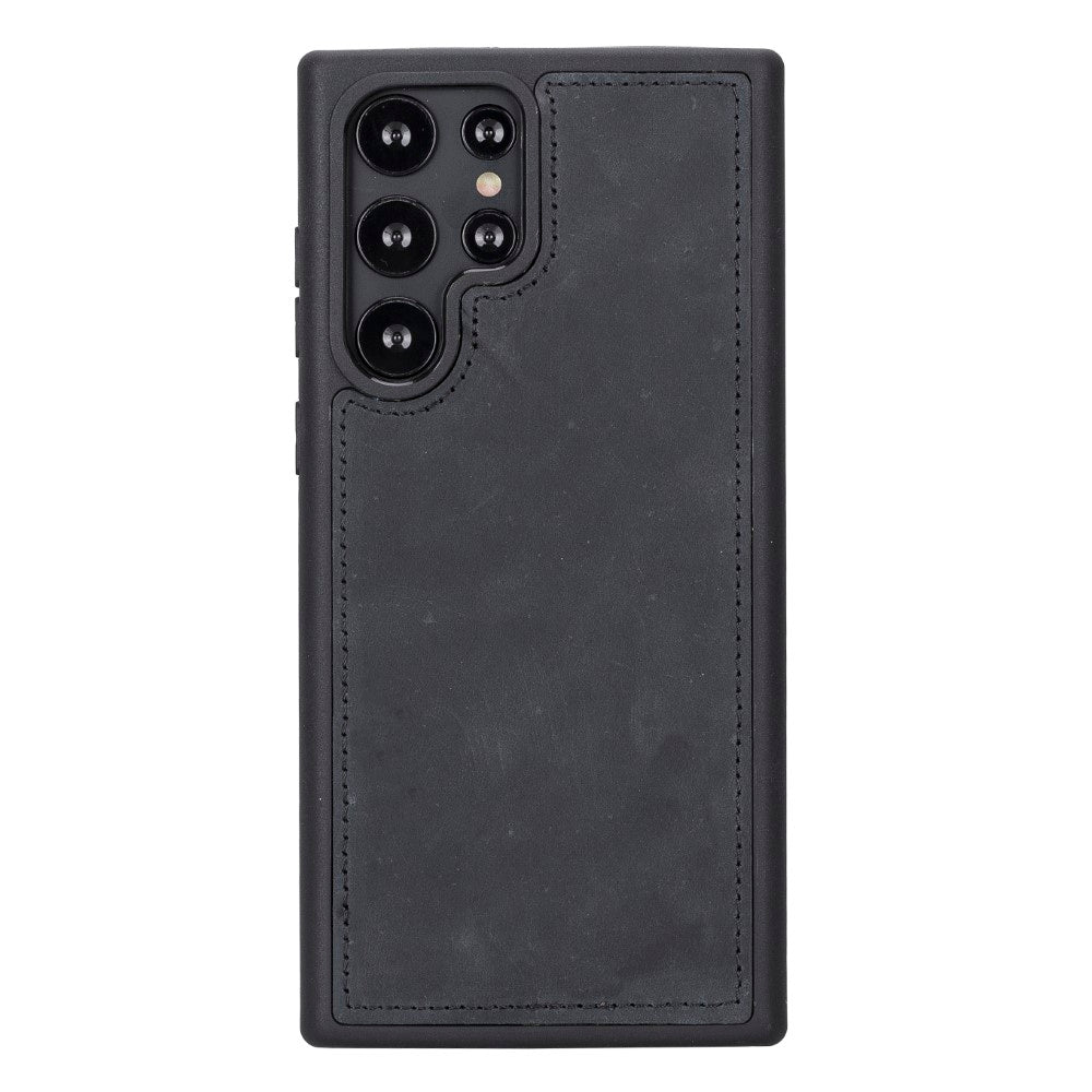 Samsung Galaxy S22 Ultra uyumlu, Hakiki Deri, El Yapımı, Cüzdanlı Kılıf, G1