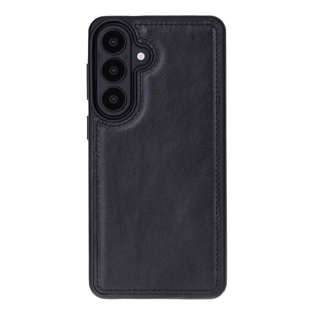 Samsung Galaxy S26 Plus Uyumlu Manyetik Hakiki Deri Cüzdan Kılıf ,Cüzdan Taşımaya Son, Kredi Kart Yuvalı, RFID Güvenlik