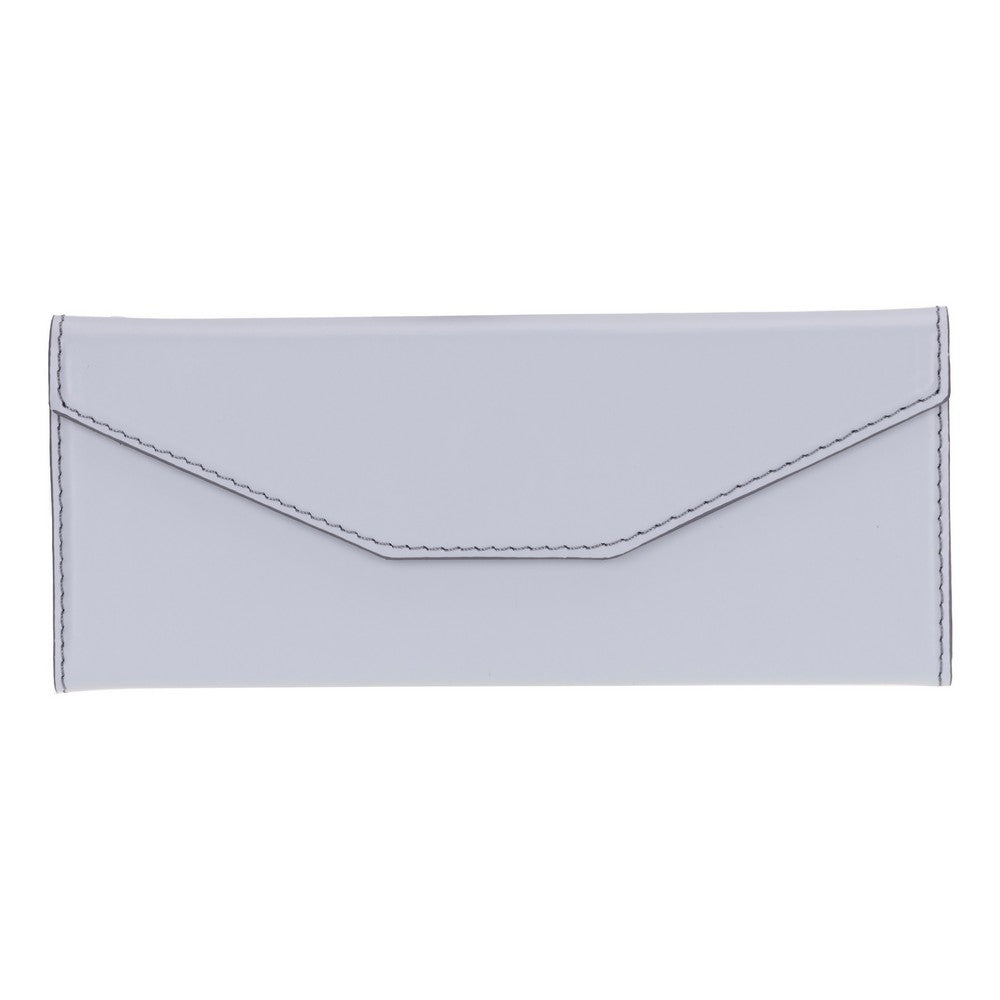 Smart Glass Hakiki Deri, El Yapımı Gözlük Kılıfı, H104 Bebek Mavi