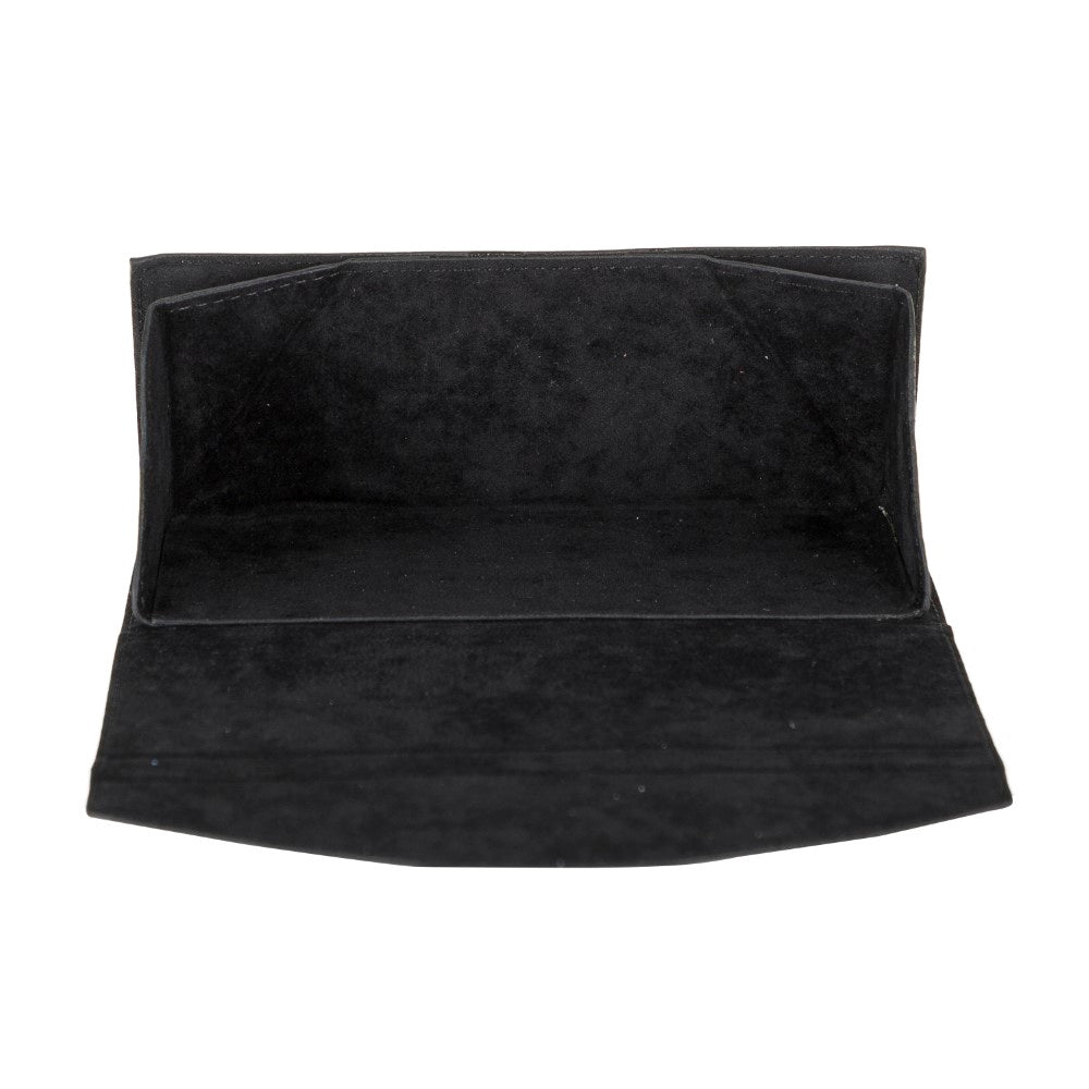 Smart Glass Hakiki Deri, El Yapımı Gözlük Kılıfı, TN18 Gri