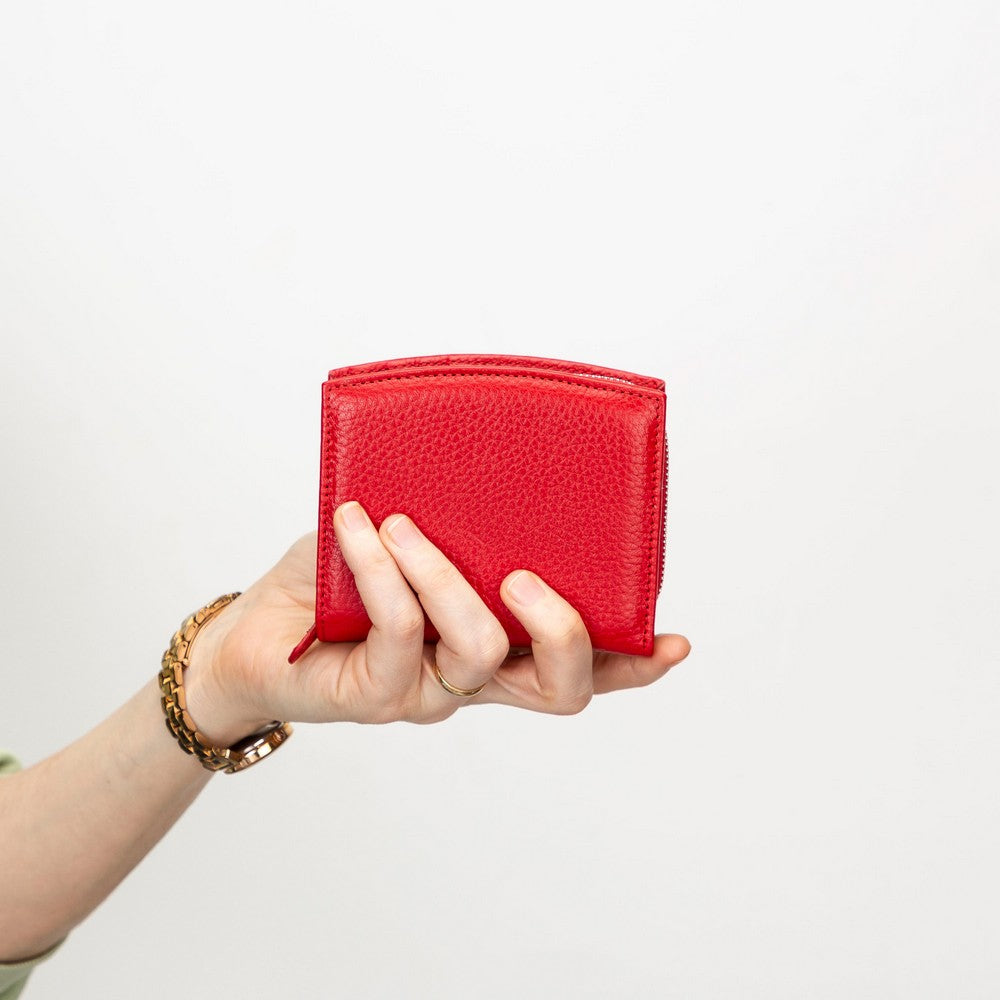 Vero Hakiki Deri, El Yapımı, Kadın Cüzdanı, FL03 Kırmızı