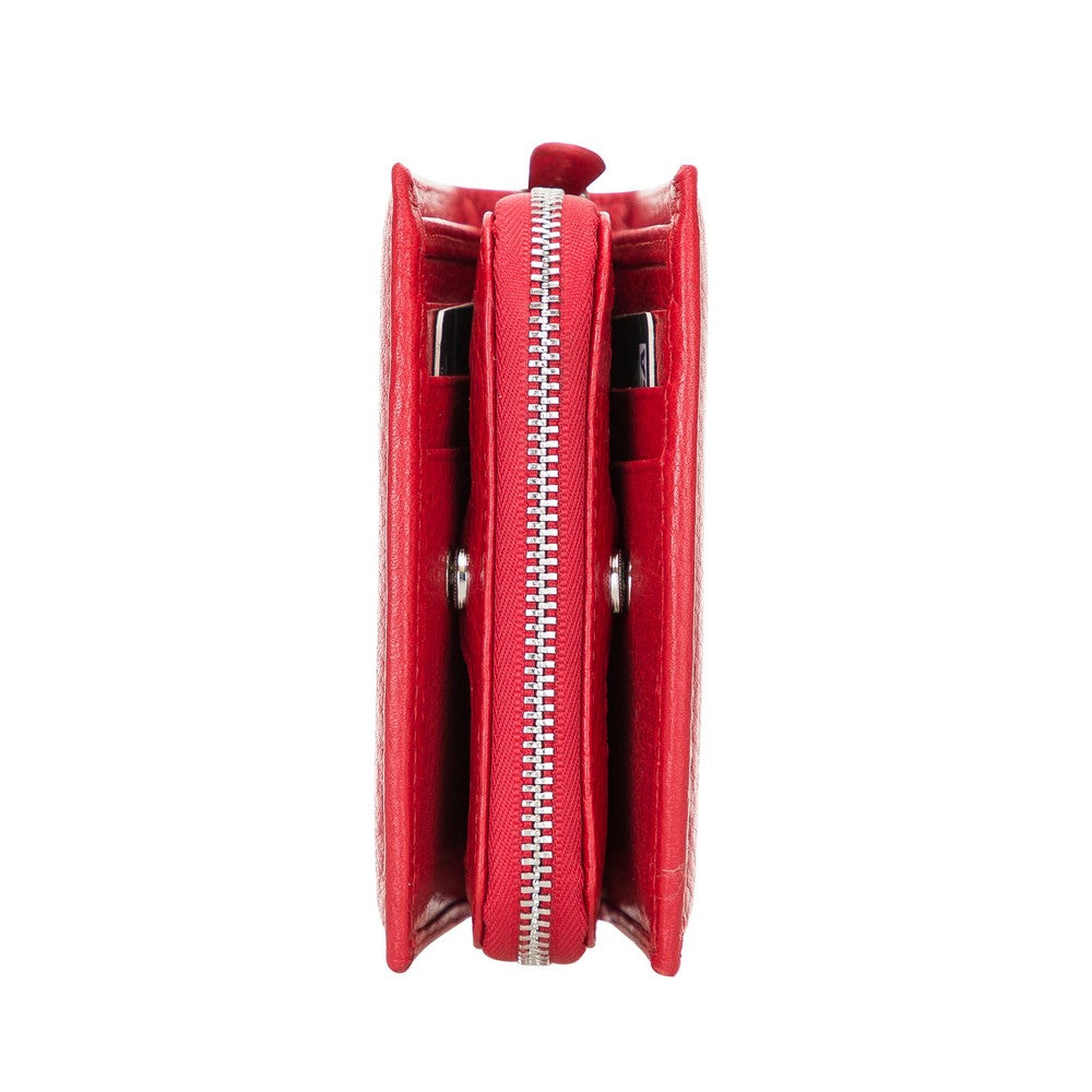 Vero Hakiki Deri, El Yapımı, Kadın Cüzdanı, FL03 Kırmızı