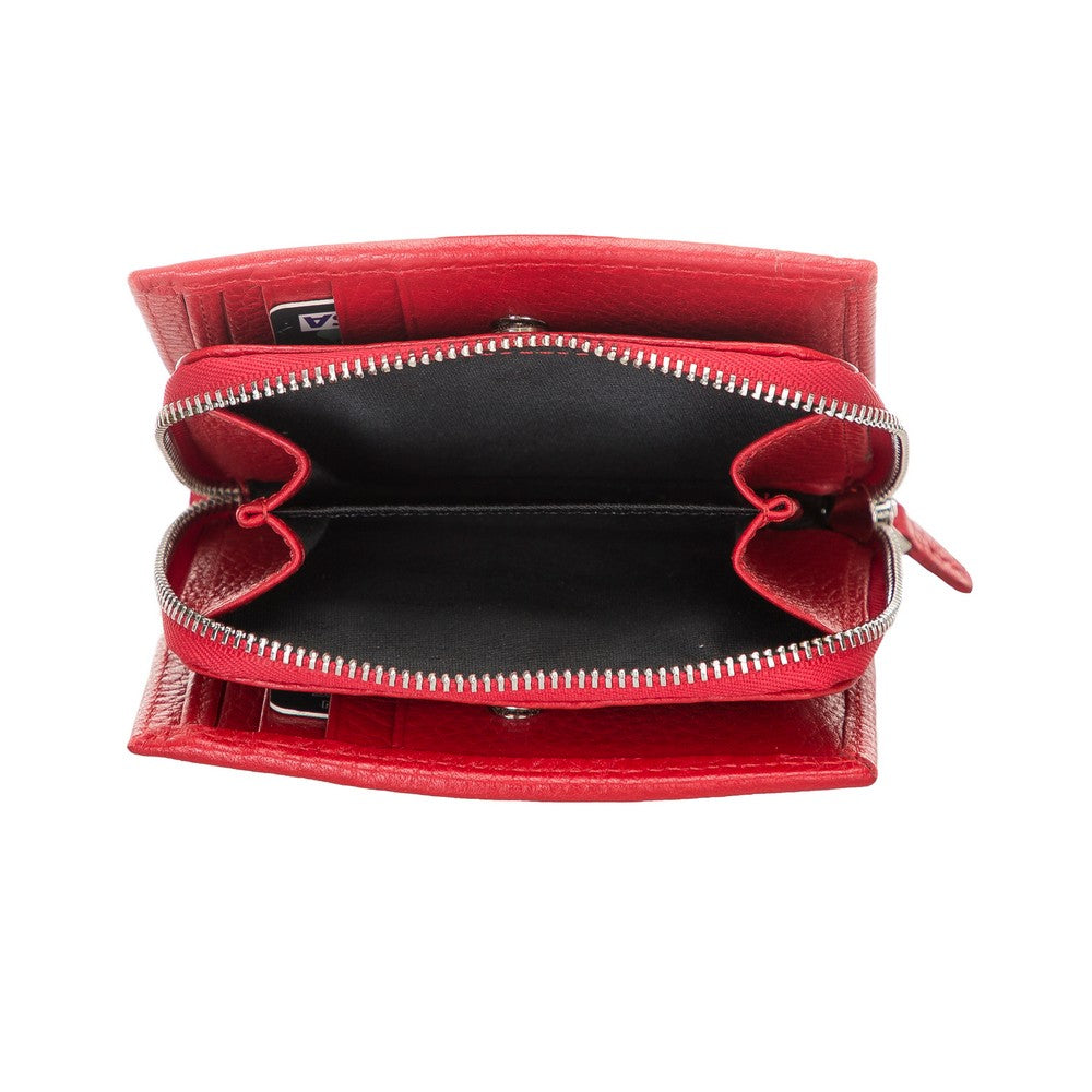 Vero Hakiki Deri, El Yapımı, Kadın Cüzdanı, FL03 Kırmızı