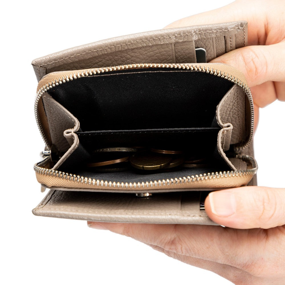 Vero Hakiki Deri, El Yapımı, Kadın Cüzdanı, FL06 Bej