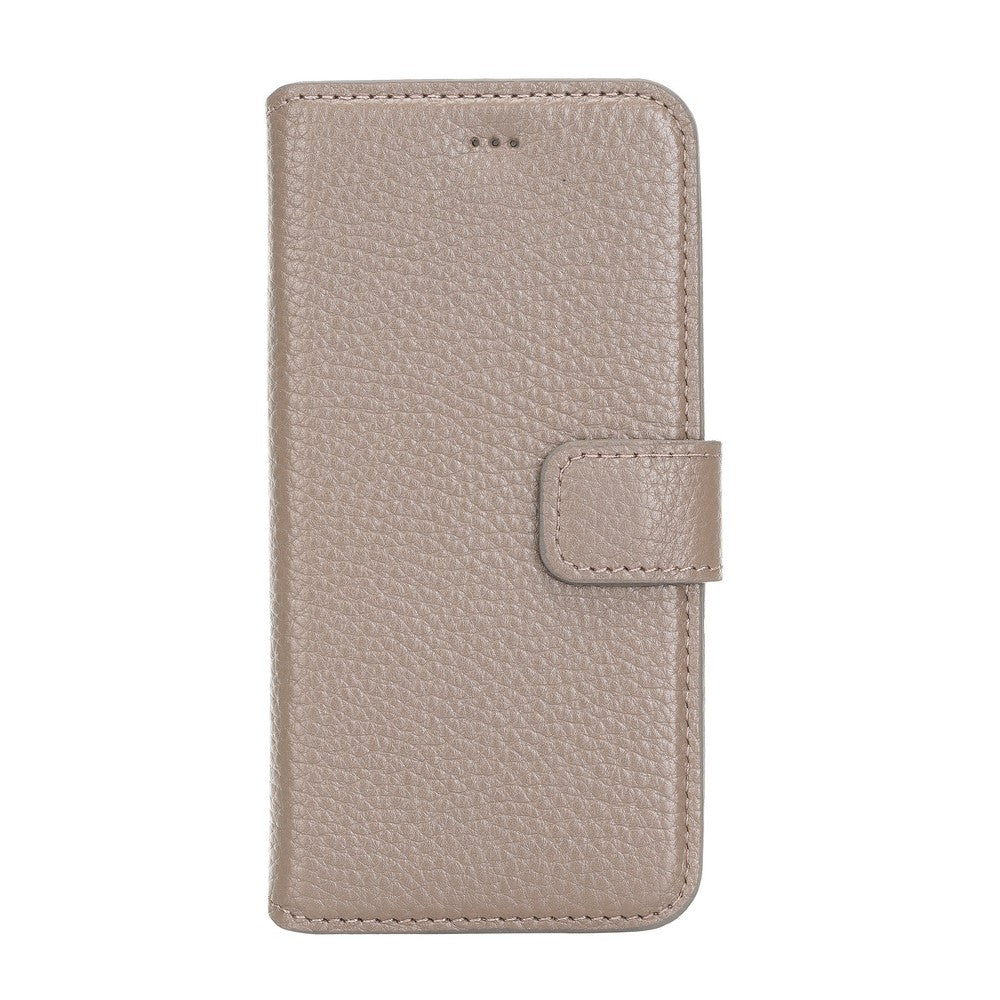 Apple iPhone 6-6s Uyumlu Deri Cüzdanlı Kılıf WC FL06 Vizon