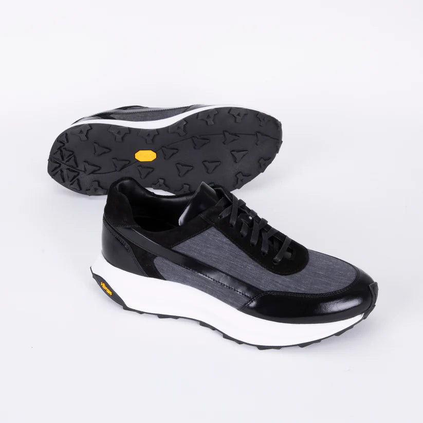 Trust Shoes D4200Y Erkek Sneaker Spor Ayakkabı – Hakiki Deri & Süet Hafif EVA Taban Günlük Kullanım